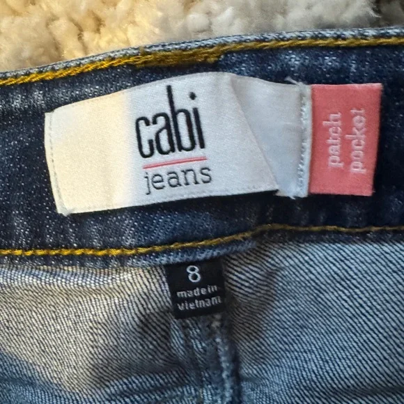 Cabi jeans size 8, flare bottoms - Picture 2 of 5